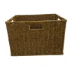 Imitation rattan fruit frame storage basket, bamboo basket home storage basket Specification image